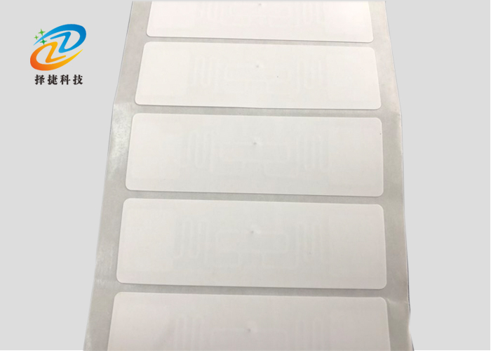 不干胶电子标签（白标签）70*17mm产品实拍展示二