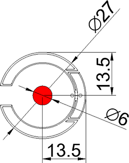 圆27mm 干Inlay-ZJ27废标位置图